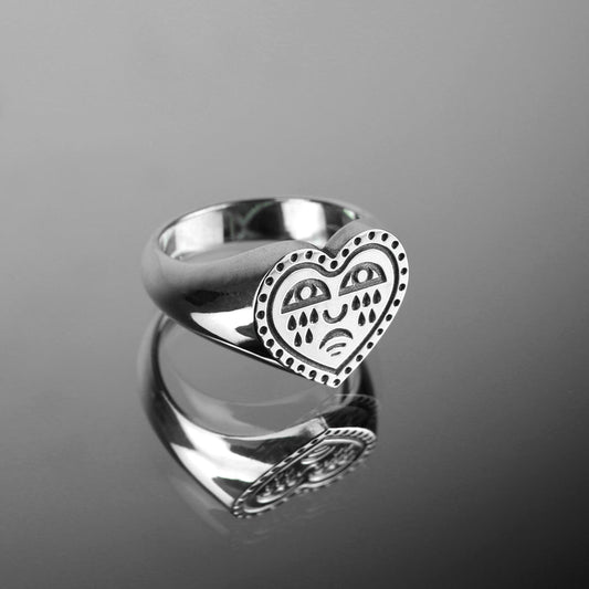 Crying Heart Ring