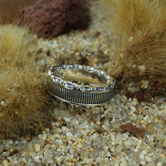 Mexican Biker Band Ring