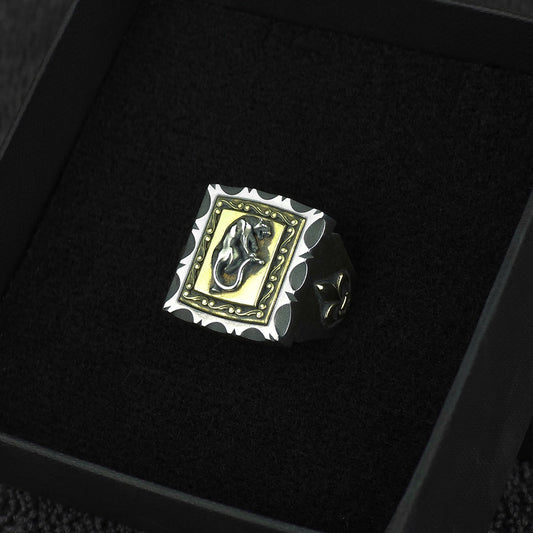 Panther Mexican Biker Ring