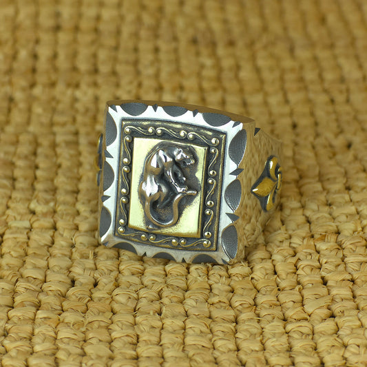 Panther Mexican Biker Ring
